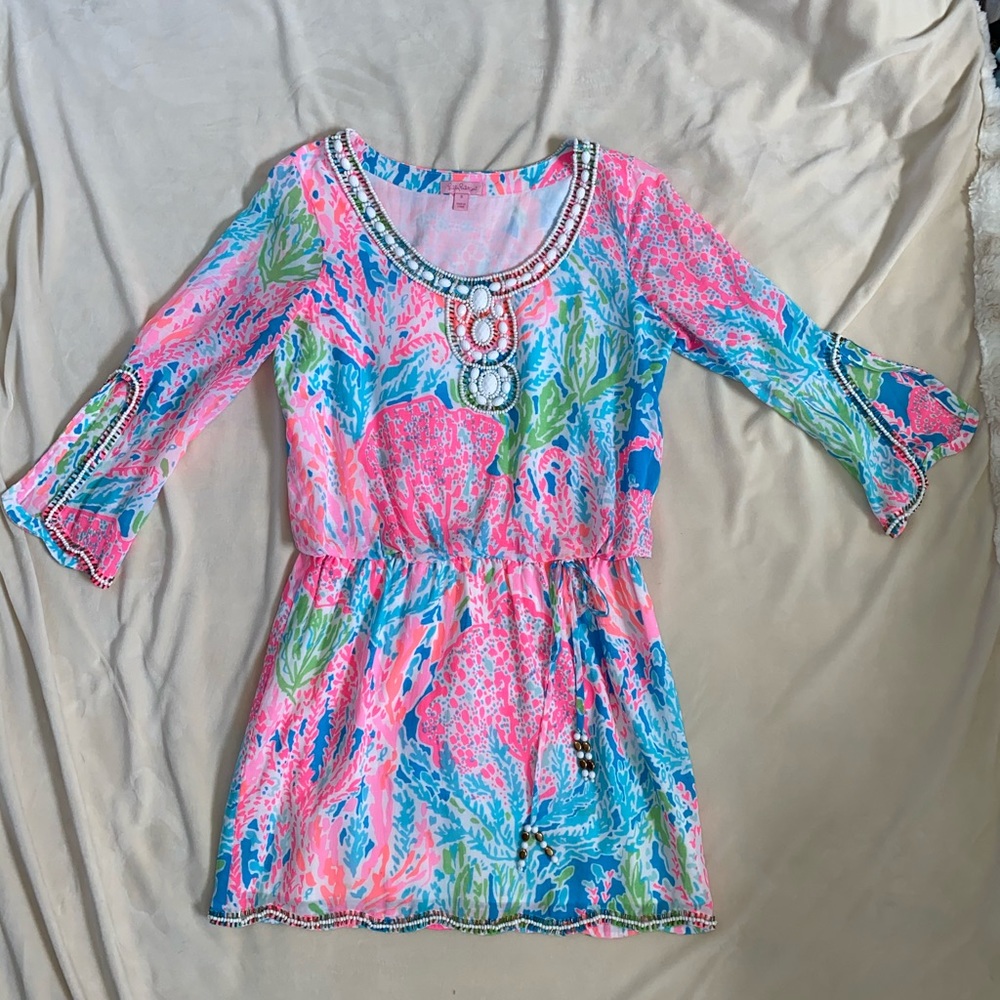 COPY - LILY PULITZER classic pattern dress Size: …